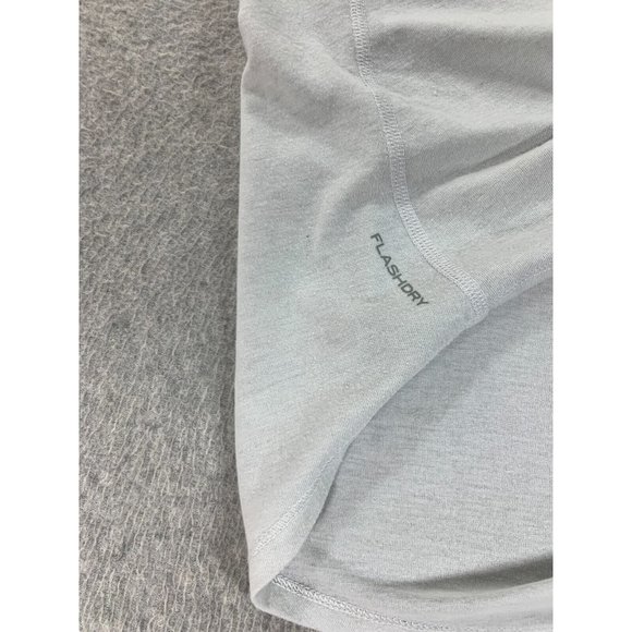 The North Face Flash Dry Polyester Blend Tee Shirt‎ (Women's Large) Gray - Picture 10 of 12